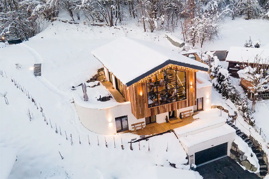 Chalet Tír na nÓg - aerial view